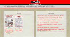 Desktop Screenshot of daysauctionrealty.com